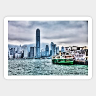 Kowloon To Hong Kong Star Ferry Sticker